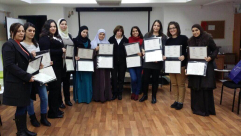 بالصور: الاحتفال بتخريج موجهي مجموعات من مدينة يافا بالتعاون مع مركز هيرش للطفولة